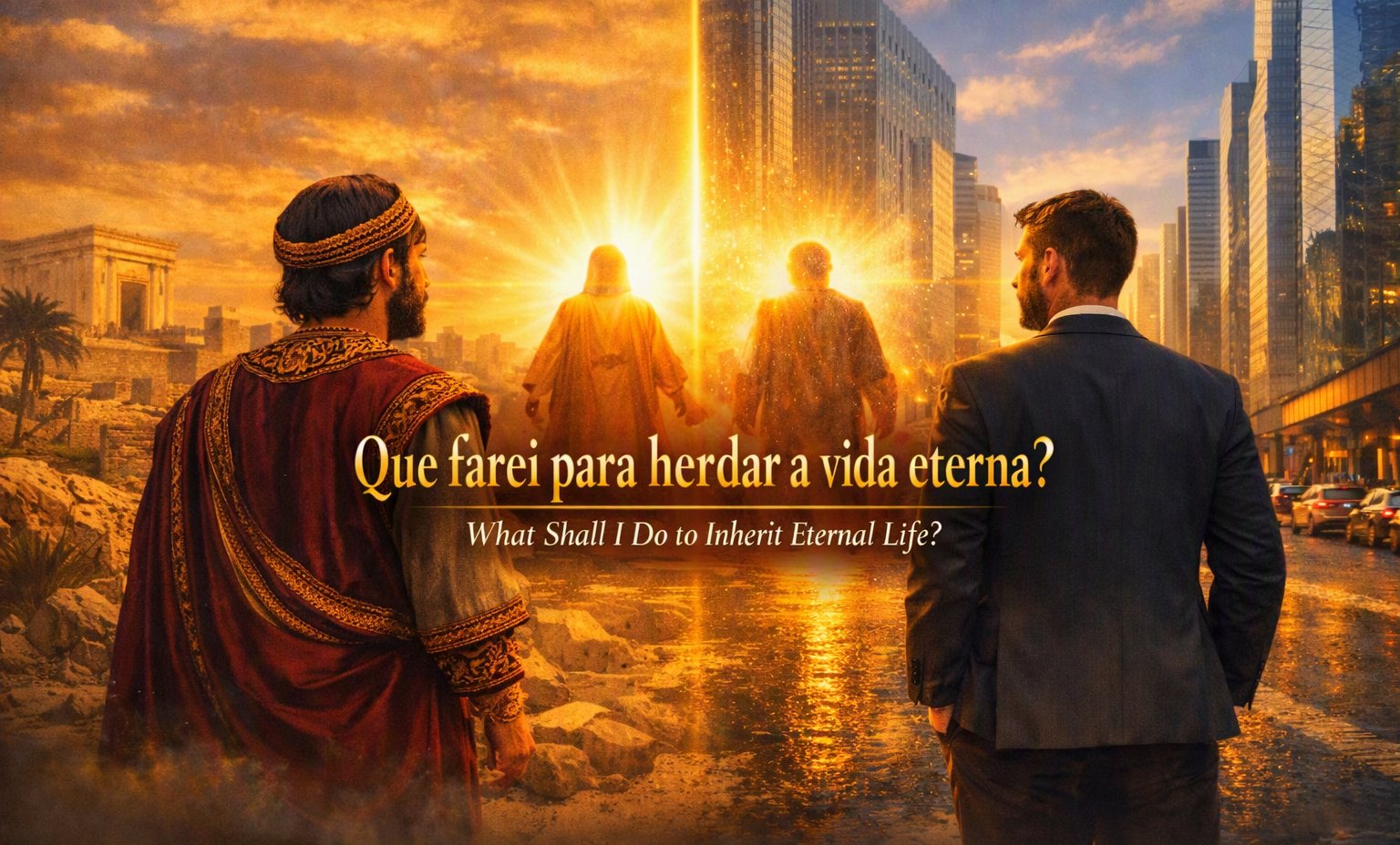 Que farei para herdar a vida eterna? – imagem do livro